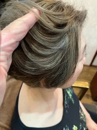 ショート カラー 大人女子&髪改善専門 Nobuフリーランスのヘアスタイル