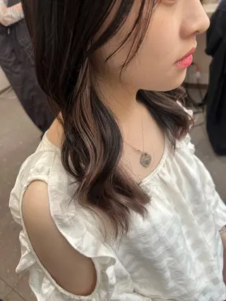 ミディアム Mila misakiのヘアスタイル