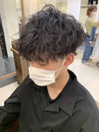 パーマ 🍬kanami 🍬ボブ/暖色カラーのヘアスタイル