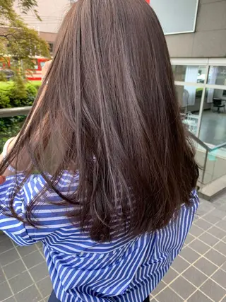セミロング カラー flocci🌙 フロクシのヘアスタイル