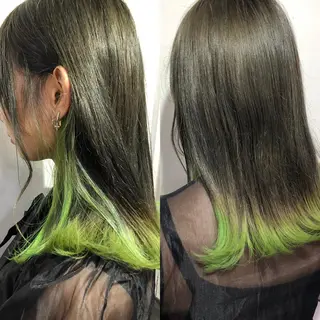 ロング 吉田 典弘のヘアスタイル