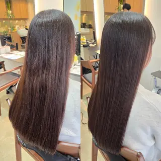 ロング 野村 果音(カノン)のヘアスタイル