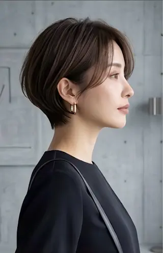 ショート カラー M.SLASH 辻 孝志のヘアスタイル