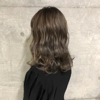 セミロング カラー 卒業式お呼ばれ🕊️ ヘアセット✴︎ミキのヘアスタイル