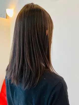 ミディアム PazRood 山下のヘアスタイル