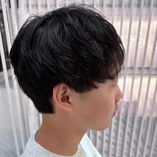 ショート メンズ 田中 洸多のヘアスタイル