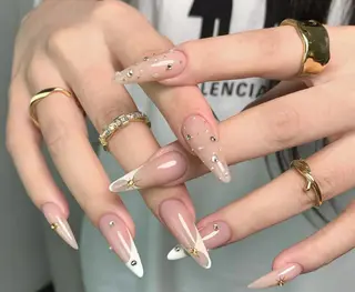 ネイル By moonネイル 🌷ワンホン/韓国風のネイルデザイン