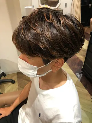 パーマ 中村 玲美のヘアスタイル