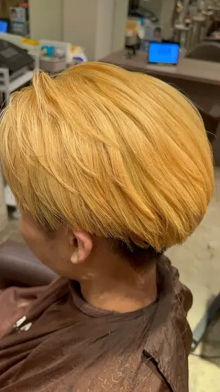 カラー メンズ HAIR＆MAKE EARTH  戸塚店所属・透明感デザインカラー /髙橋/白髪ぼかし可のヘアスタイル