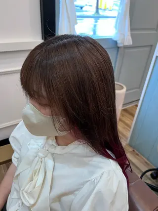 ロング カラー 🐰ハイトーンカラー 畠山 渡🐰のヘアスタイル