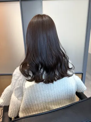 セミロング カラー 神戸ボブ✂️ ioe三宮/田 伸佳のヘアスタイル