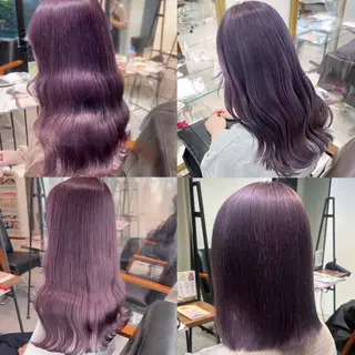 ミディアム カラー ヘアアレンジ ・˚✧すずね˚✧* lucia(ルチア)のマツエク・マツパデザイン