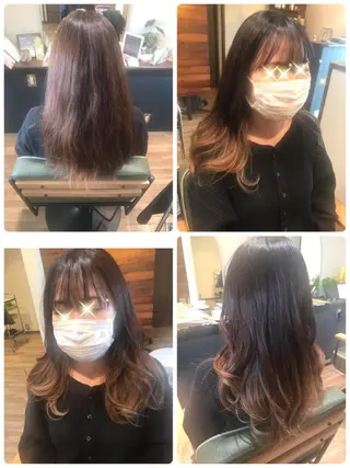 ロング カラー Ray hair 春日部のヘアスタイル