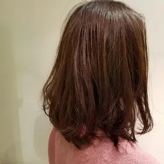 ミディアム 🙃 透明感カラー/ボブのヘアスタイル