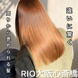 セミロング RIO大阪心斎橋店所属・酒徳 ヒロヤのヘアスタイル
