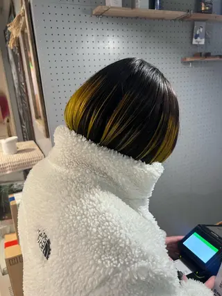 ショート 🌈デザインヘア職人 Kaede🌈のヘアスタイル
