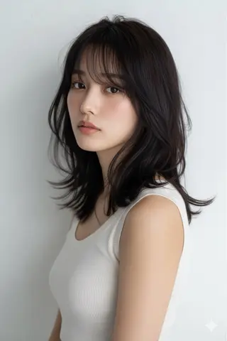 ミディアム カラー ヘアアレンジ リベルテ所属・♦️最強の似合わせ ♦️店長/高橋のヘアスタイル