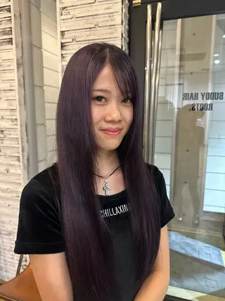 ロング カラー 脇田 光理のヘアスタイル
