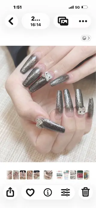 ネイル 🦩son🌴 東十条ミューズネイルのネイルデザイン