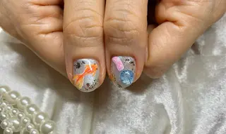 ネイル 遠藤 唯菜のネイルデザイン