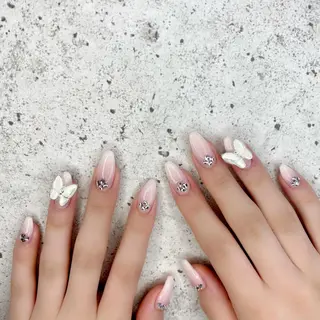 セミロング カラー パーマ ヘアアレンジ メンズ キッズ ネイル マツエク・マツパ Salon Ｋのネイルデザイン