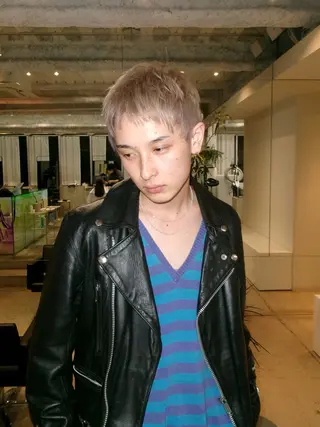 カラー メンズ ANY/メンズ特化/ シバヤ　ユウキのヘアスタイル