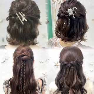 ヘアアレンジ ヘアセット/六本木/ Tomomiのヘアスタイル