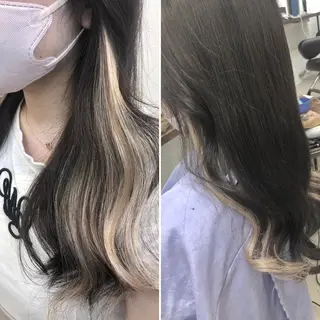ダブルスキルエクステ /羽エクステ白石宇由のヘアスタイル