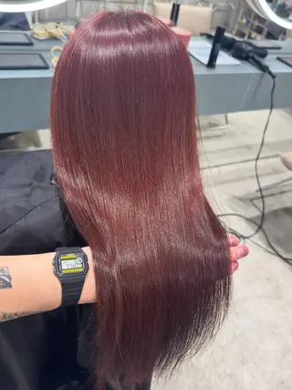 ロング カラー 立川/レイヤー/ 複雑履歴/ 西川翔真のヘアスタイル