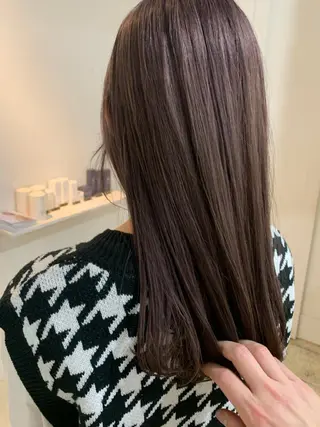 セミロング ダブルカラー/透明感 💈JUNYA💈のヘアスタイル