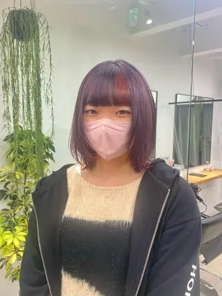 ミディアム カラー noa/ 渋谷のヘアスタイル