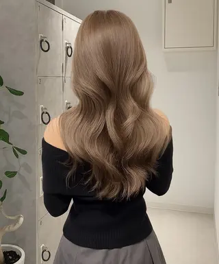 ロング カラー 韓国ヘア/レイヤー/ sara 🎀のヘアスタイル