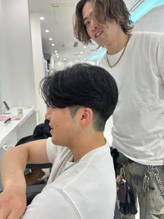 ショート メンズ 🐺韓国風メンズ特化 あさひ🐺のヘアスタイル