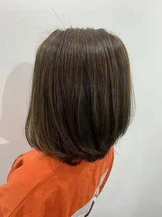 ミディアム 寺本 早希のヘアスタイル