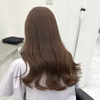 セミロング カラー 🎀暖色/ラベンダー /paru🤍のヘアスタイル
