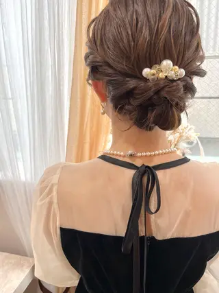 ヘアアレンジ エクステ＆ヘアセット Milaのヘアスタイル