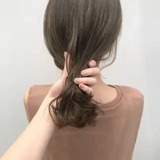 セミロング カラー ParveMix / 横谷 日菜子 ❤︎のヘアスタイル