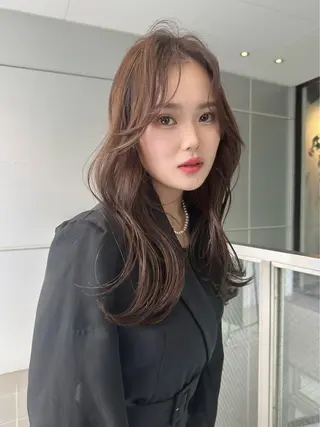 ミディアム A M Iのヘアスタイル