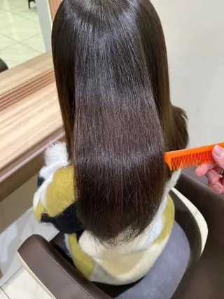 セミロング カラー 【メンズパーマ✨️ 髪質改善矯正】岩城のヘアスタイル