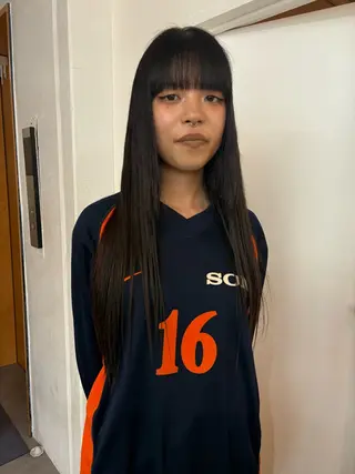 ロング パーマ ichika/福岡 /透明感カラー🤎のヘアスタイル