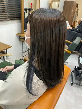 ミディアム W/LIBERTY 🌸鶴岡優のヘアスタイル