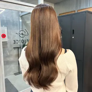 セミロング カラー Saya/透明感/ カラーリストのヘアスタイル