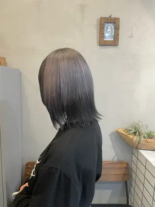 カラー HAYATA/透明感 /派手髪/ケアブリのヘアスタイル