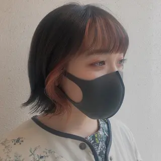 ショート カラー Sanctuary 南森町店のヘアスタイル