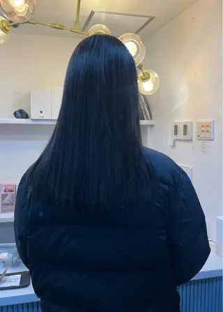 カラー AYANE ◝✩韓国ヘアのヘアスタイル