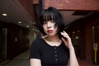 ショート カラー 🌟ブリーチ/ボブ/ レイヤー渋谷☀️のヘアスタイル