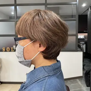 ショート SOL .✂︎ 松永李帆のヘアスタイル