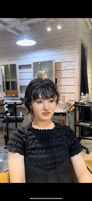 ショート 🪞表参道パーマ Nikachi🪞のヘアスタイル