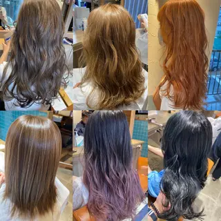 カラー 🐻結んで可愛い hair EMI🐻のヘアスタイル