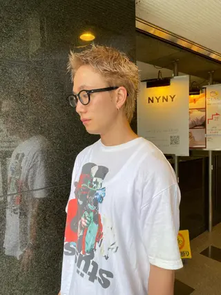 メンズ 松村明門/メンズ カット/メンズパーマのヘアスタイル